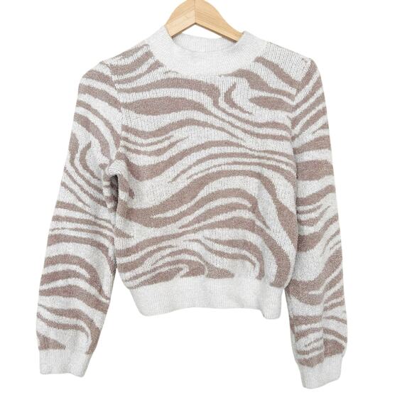 Abercrombie Kids Tan Cream Sweater Sz 13/14 - Picture 1 of 5